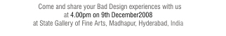 Inauguration at 4.00 pm 